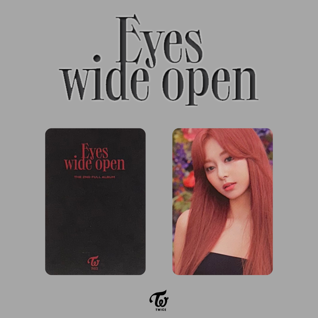 Twice - Eyes Wide Open POB Photocard – KPOP WORLD
