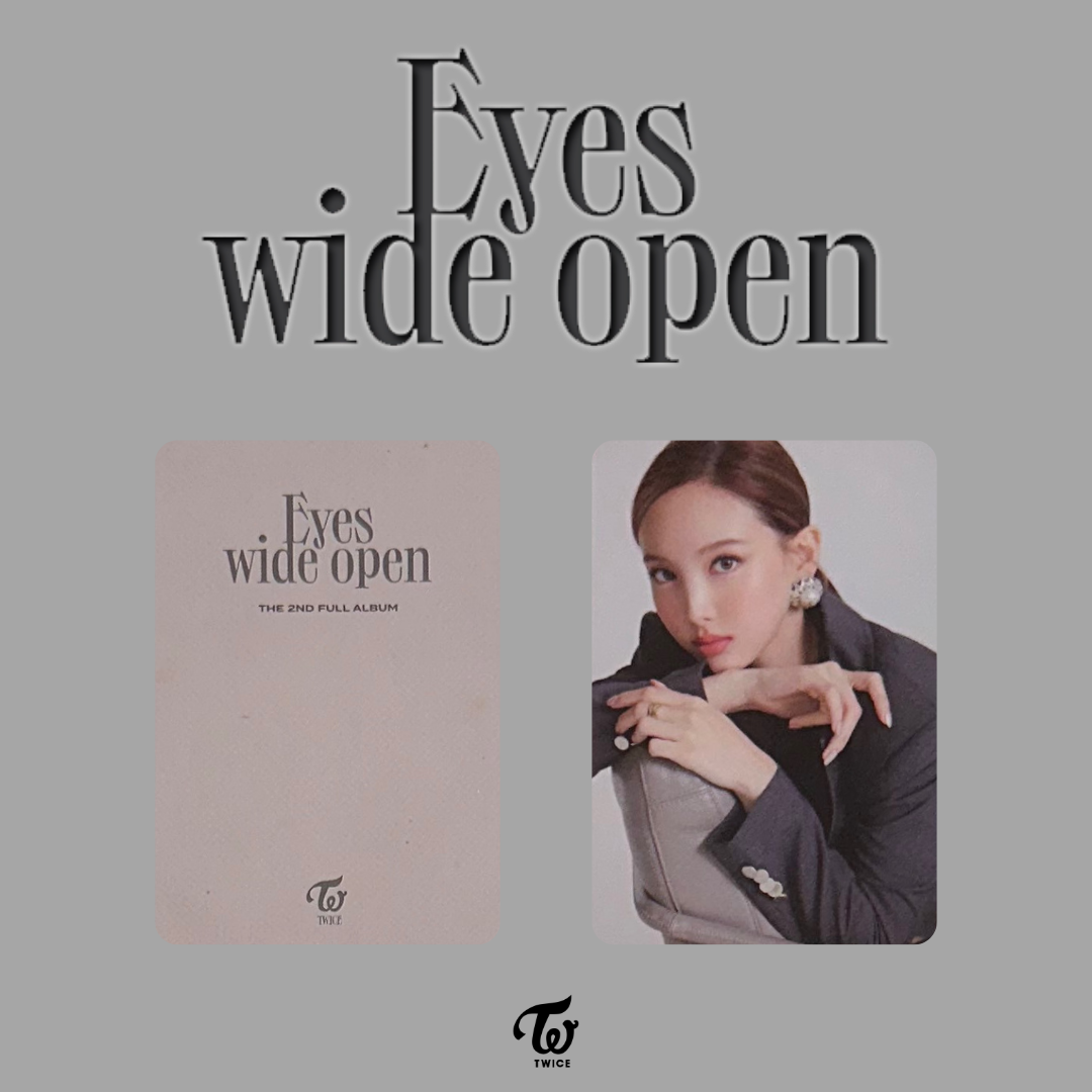 Twice - Eyes Wide Open POB Photocard – KPOP WORLD