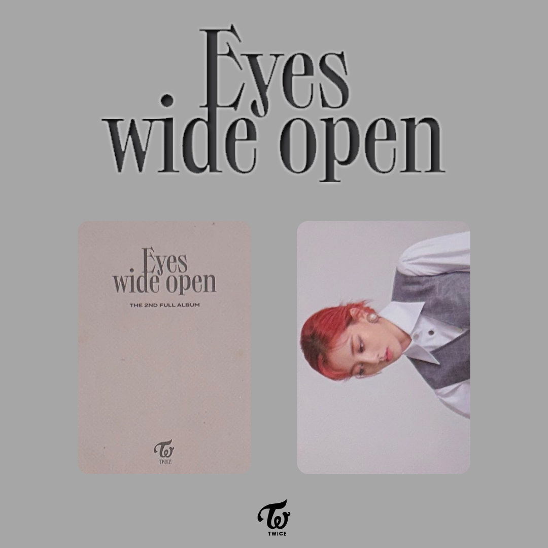 Twice - Eyes Wide Open POB Photocard – KPOP WORLD
