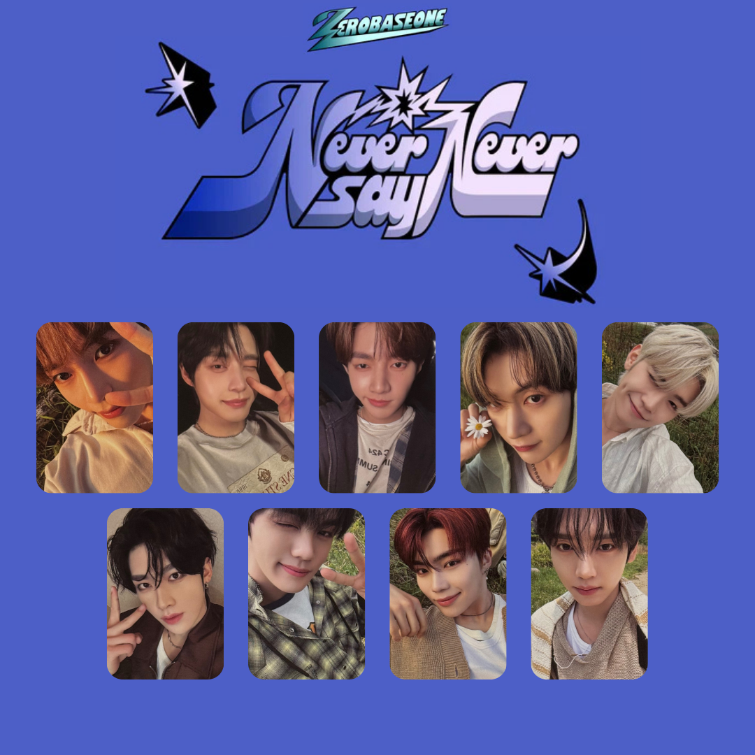 ZEROBASEONE - Never Say Never Music Korea POB Photocard – KPOP WORLD