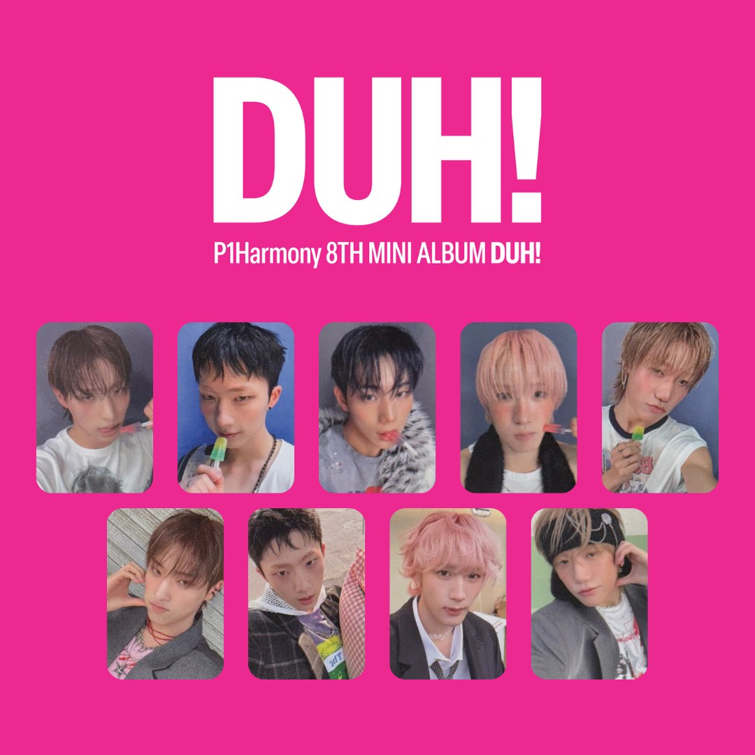 P1Harmony - DUH! Apple Music POB Photocard – KPOP WORLD