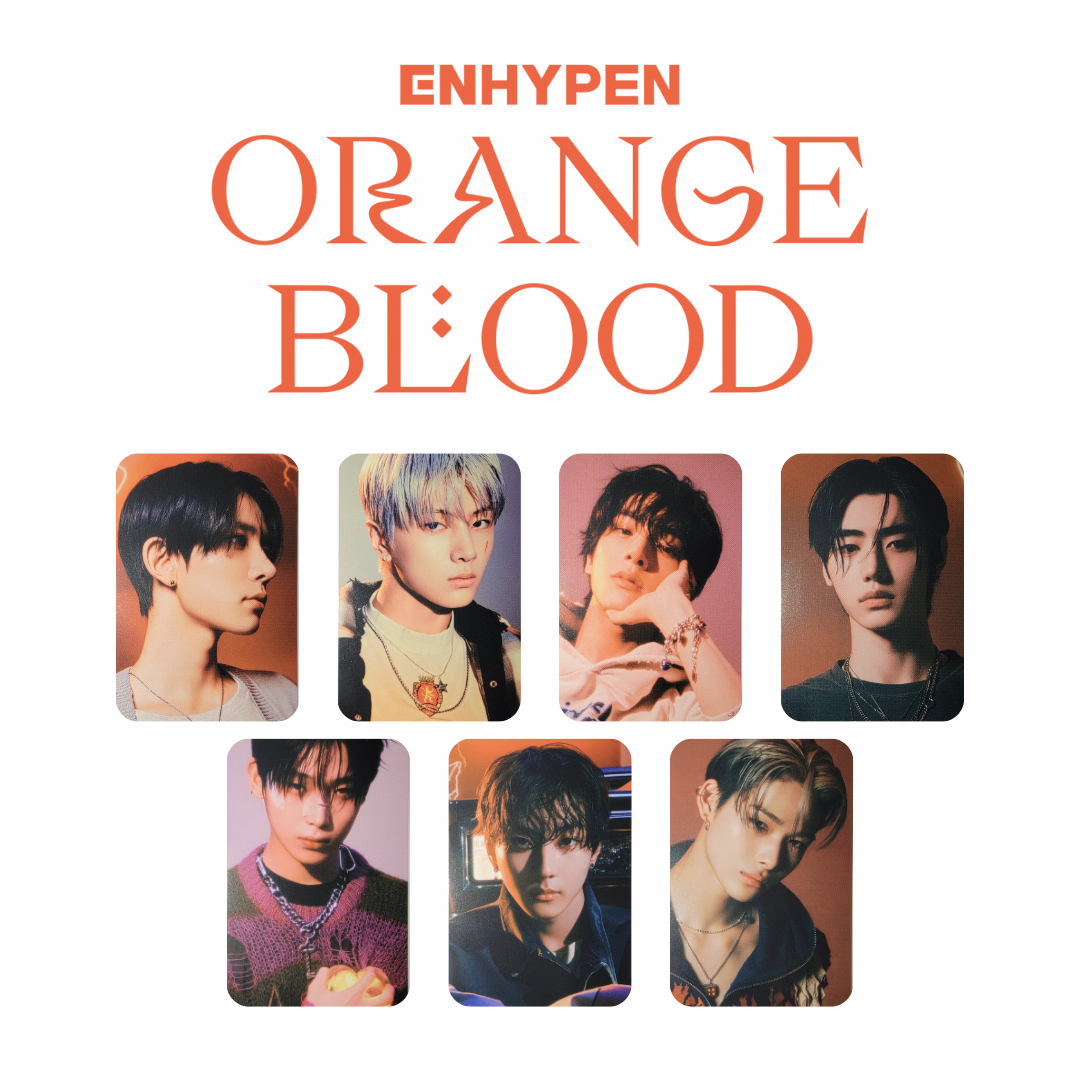 ENHYPEN - Orange Blood Music Korea POB Photocard – KPOP WORLD