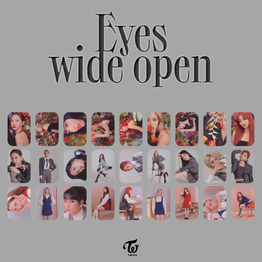 Twice - Eyes Wide Open POB Photocard – KPOP WORLD