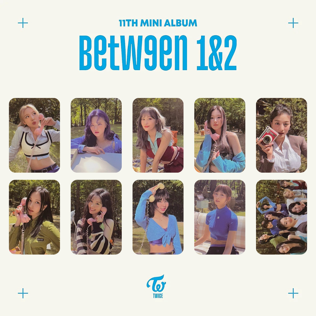Twice - Between 1&2 POB Photocard – KPOP WORLD