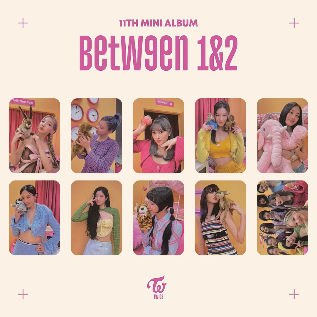 Twice - Between 1&2 POB Photocard – KPOP WORLD