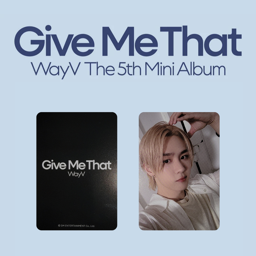 WayV - Give Me That Music Korea POB Photocard – KPOP WORLD