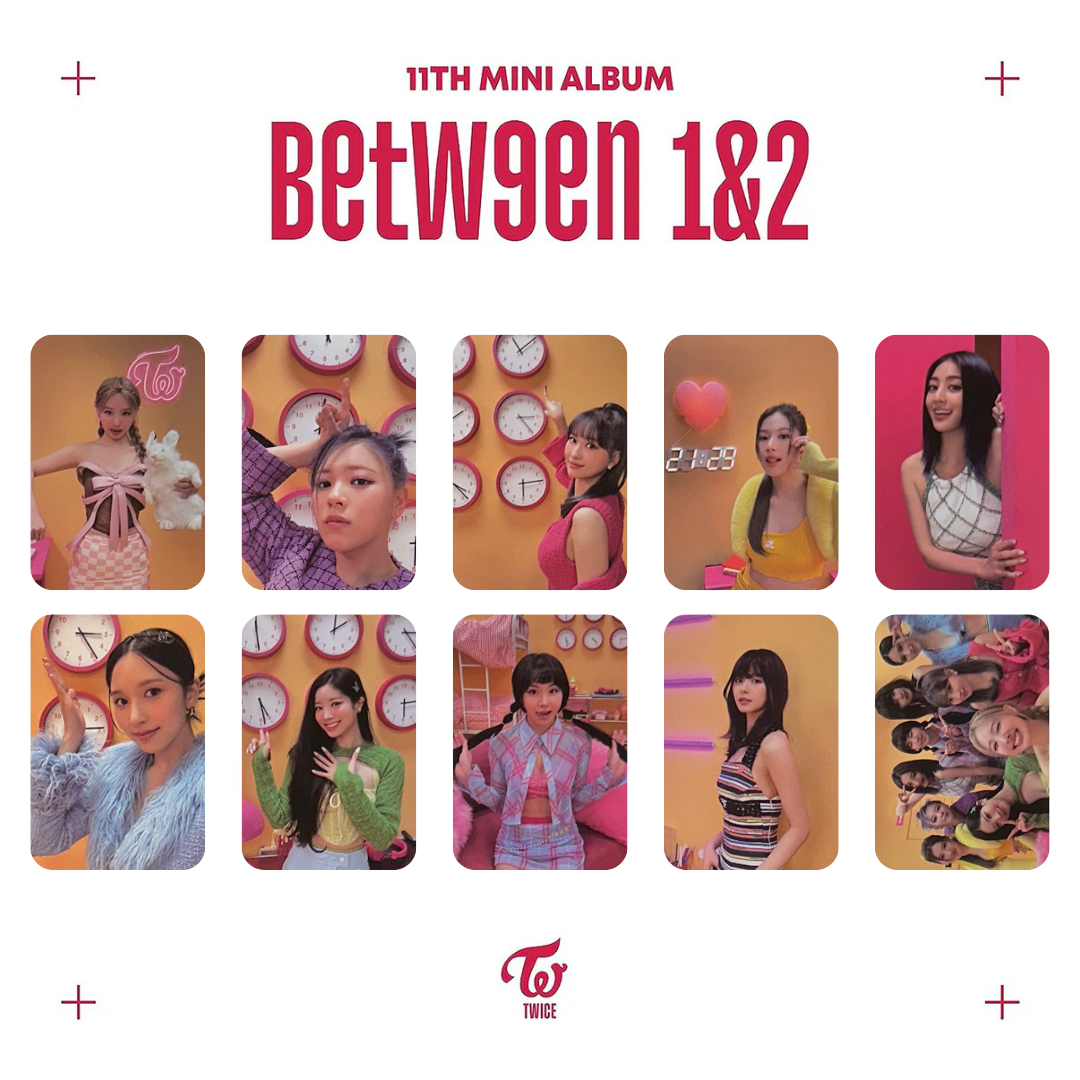 Twice - Between 1&2 POB Photocard – KPOP WORLD