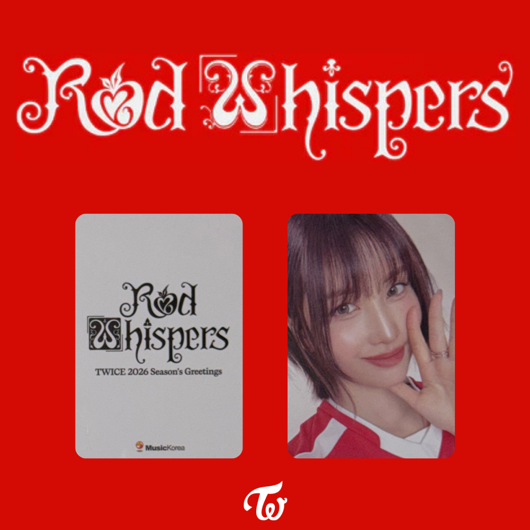 Twice - 2026 Season's Greetings [RED WHISPERS] Music Korea POB