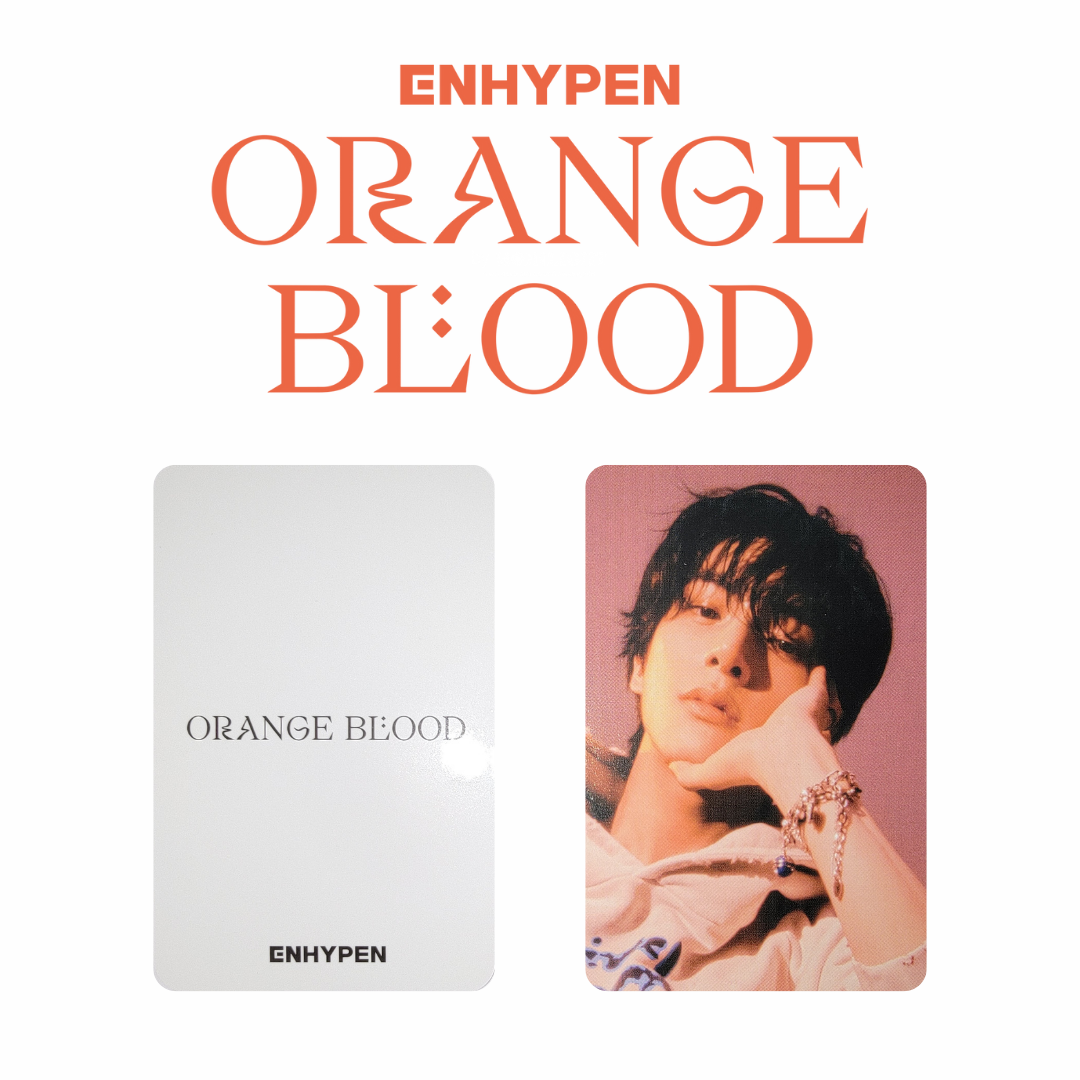 ENHYPEN - Orange Blood Music Korea POB Photocard – KPOP WORLD ENHYPEN - Orange Blood Music Korea POB Photocard – KPOP WORLD
