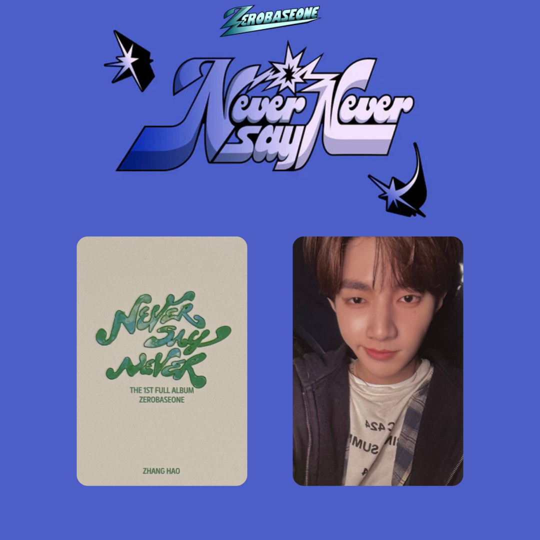 ZEROBASEONE - Never Say Never Music Korea POB Photocard – KPOP WORLD