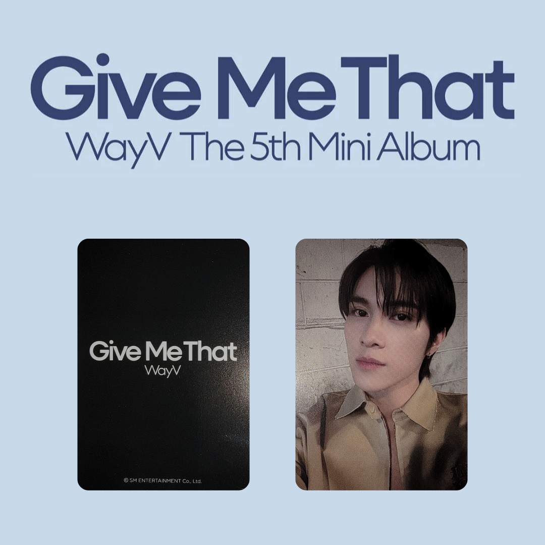 WayV - Give Me That Music Korea POB Photocard – KPOP WORLD