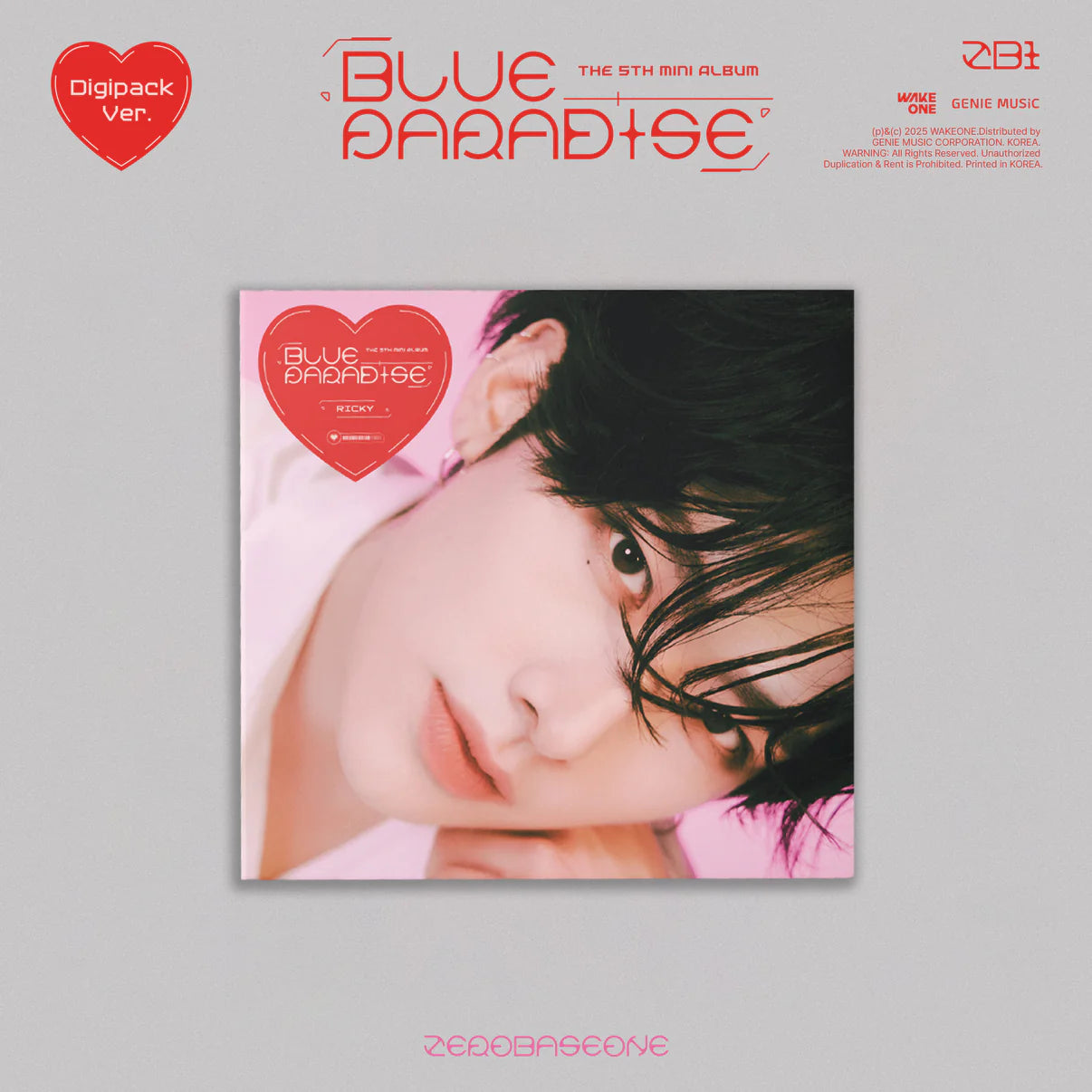 ZEROBASEONE - BLUE PARADISE [DIGIPACK ver.] – KPOP WORLD