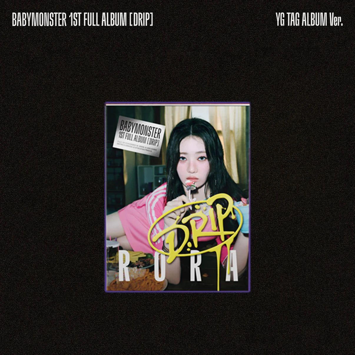 babymonster drip weverse ホワイトディ－ チキータ 3枚 BABYMONSTER - DRIP [YG TAG ver.] – KPOP WORLD