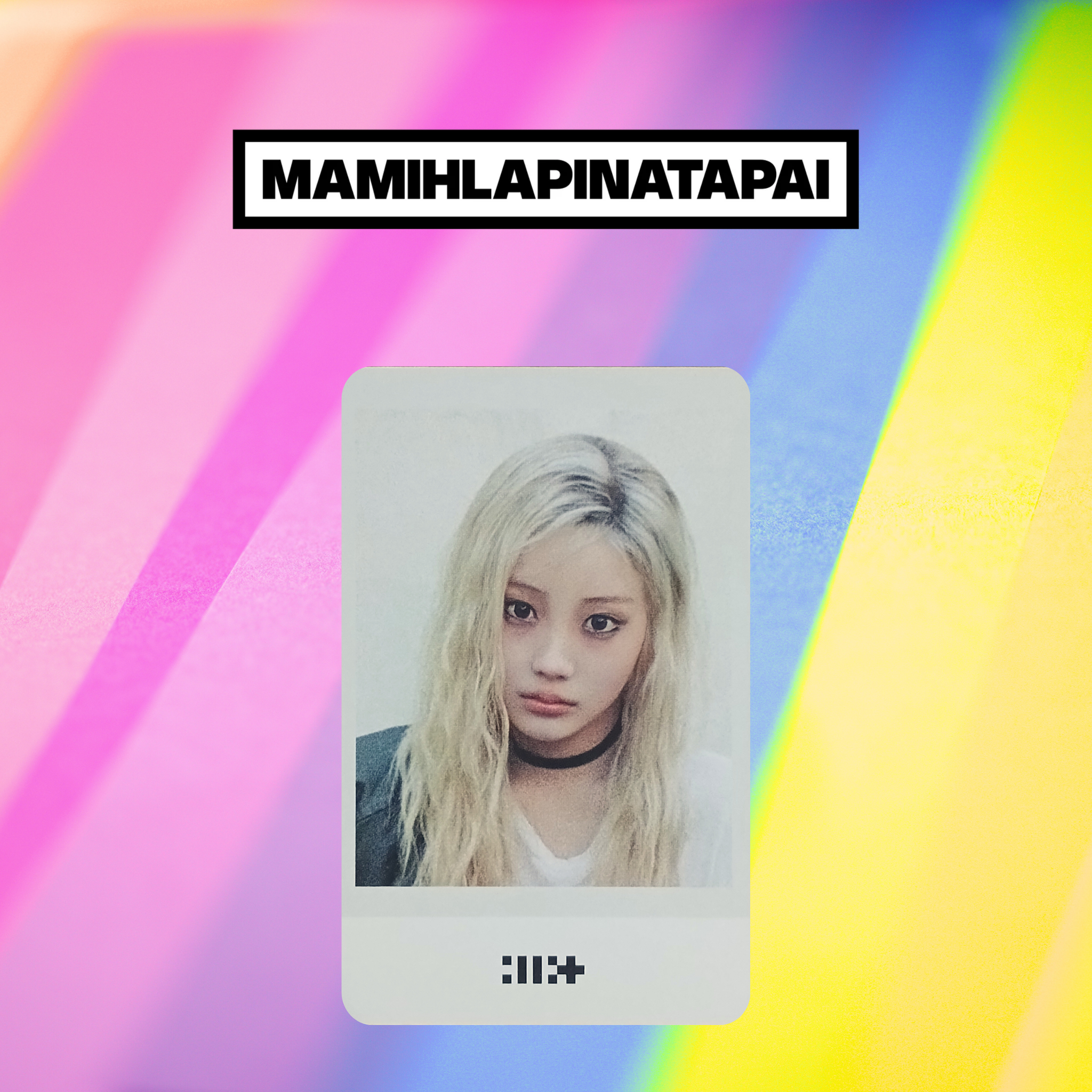 illit - MAMIHLAPINATAPAI Music Korea POB Photocard – KPOP WORLD