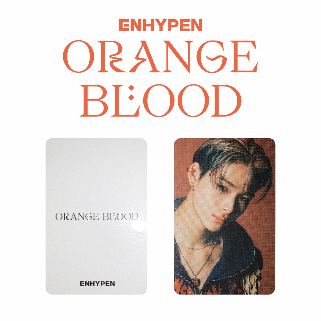 ENHYPEN - Orange Blood Music Korea POB Photocard – KPOP WORLD