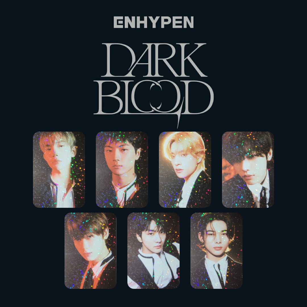 ENHYPEN - Dark Blood Music Korea POB Photocard – KPOP WORLD