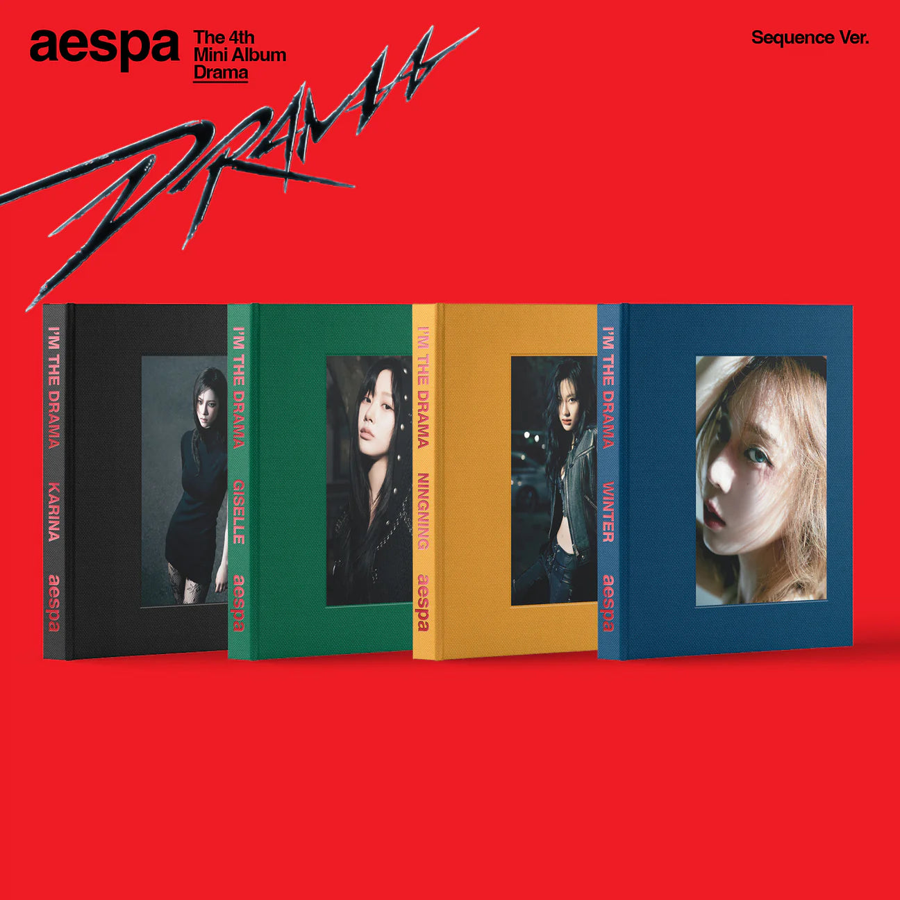 aespa drama アルバム ウィンター セット aespa - DRAMA [Sequence ver.] – KPOP WORLD