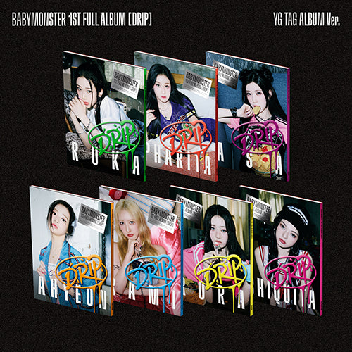 【特典付／新品未開封】BABYMONSTER DRIP　YG TAG VER. BABYMONSTER - DRIP [YG TAG ver.] – KPOP WORLD