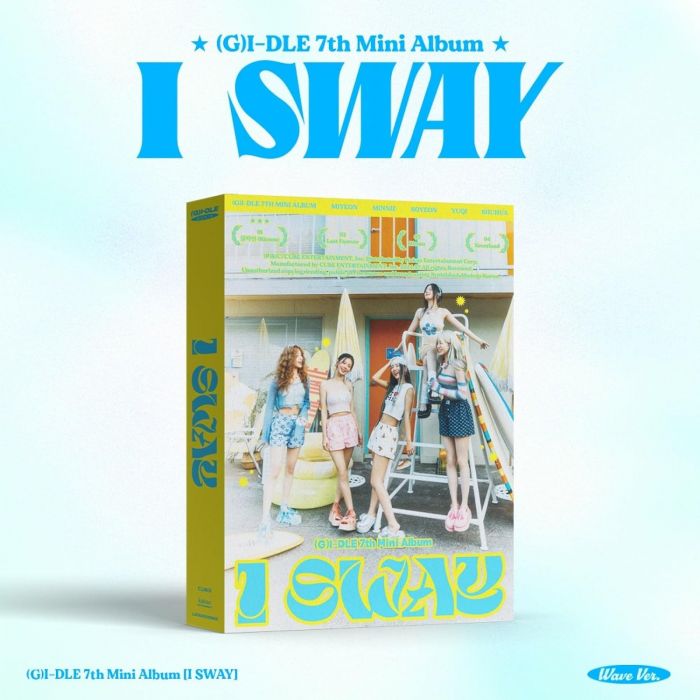 G)I-DLE - [I SWAY] 7th Mini Album SPECIAL (MC) 5 Version SET