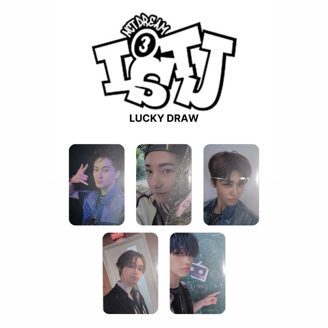 NCT Dream - ISTJ Music Korea Lucky Draw Event PVC Photocard – KPOP
