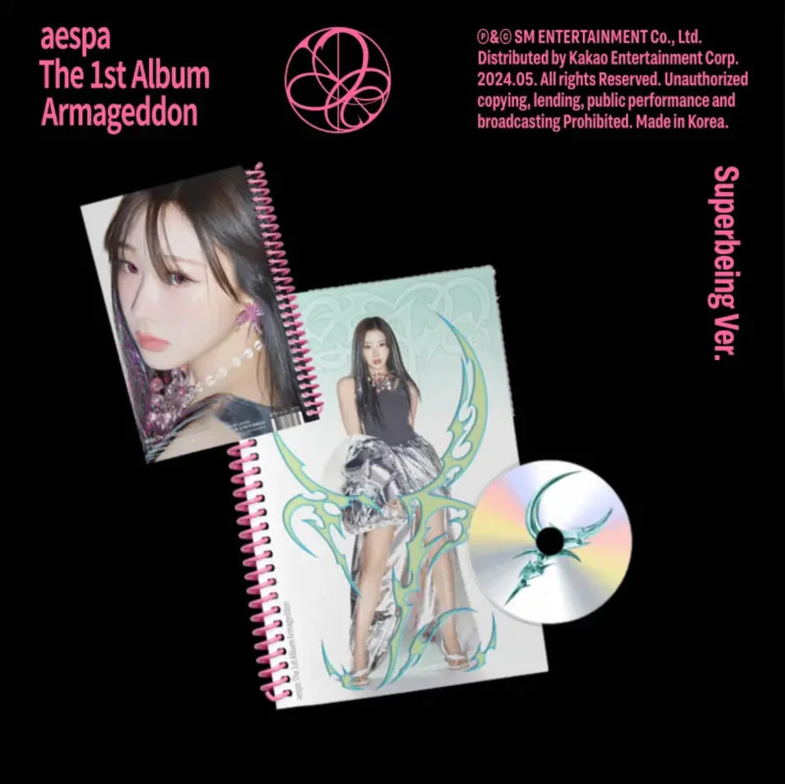 aespa Armageddon The 1st Album (Superbeing - WINTER Ver) K