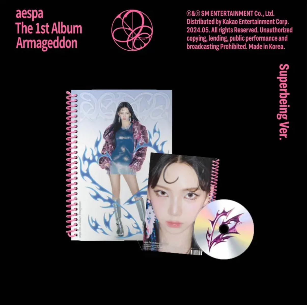 aespa Armageddon The 1st Album (Superbeing - WINTER Ver) K