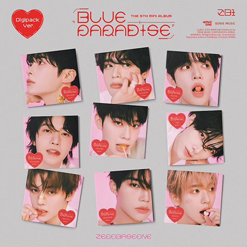 ZEROBASEONE - BLUE PARADISE [DIGIPACK ver.] – KPOP WORLD