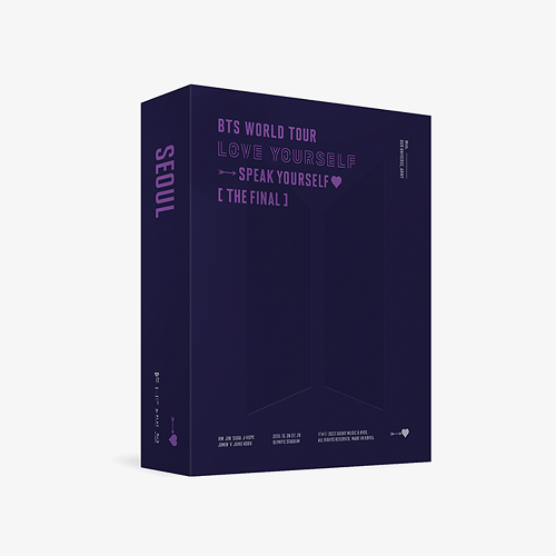 BTS - WORLD TOUR ‘LOVE YOURSELF : SPEAK YOURSELF’ [THE FINAL] (Blu-ray)